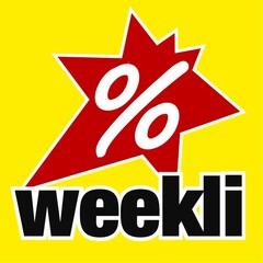 % weekli