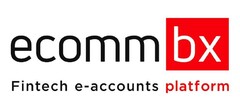 ecommbx Fintech e-accounts platform