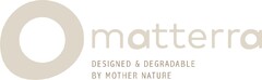 MATTERRA DESIGNED & DEGRADABLE BY MOTHER NATURE