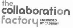 the collaboration factory ENERGISED BY CADBURY
