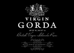 VIRGIN GORDA BRITISH VIRGIN ISLANDS RUM MADE BY THE POSHMAKERS