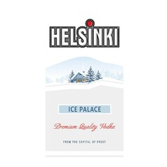 HELSINKI ICE PALACE Premium Quality Vodka FROM THE CAPITAL OF FROST