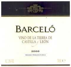 BARCELÓ VINO DE LA TIERRA DE CASTILLA LEÓN