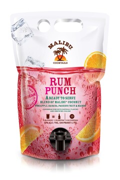 MALIBU COCKTAILS RUM PUNCH