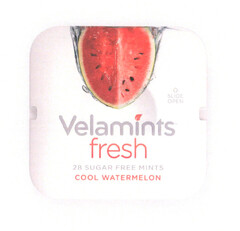 Velamints fresh 28 SUGAR FREE MINTS COOL WATERMELON
