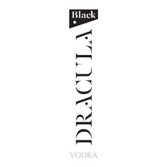 black dracula vodka