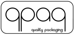 QPAQ QUALITY PACKAGING