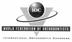 IOC WORLD FEDERATION OF ORTHODONTISTS INTERNATIONAL ORTHODONTIC CONGRESS