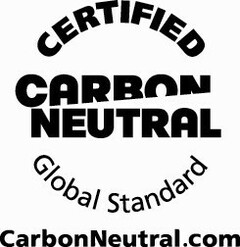 CARBON NEUTRAL CERTIFIED Global Standard CarbonNeutral.com