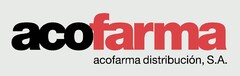 acofarma acofarma distribución, S.A.