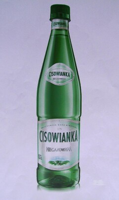 CISOWIANKA, NIEGAZOWANA, NAŁĘCZOWSKA WODA MINERALNA. 1979, 0,7L