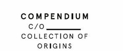 COMPENDIUM C/O COLLECTION OF ORIGINS