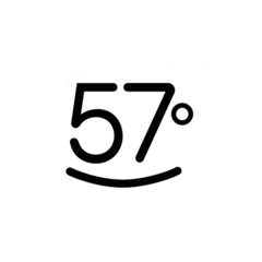 57°