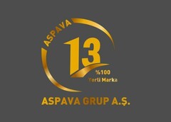 ASPAVA 13 %100 YERLI MARKA ASPAVA GRUP A.Ş.