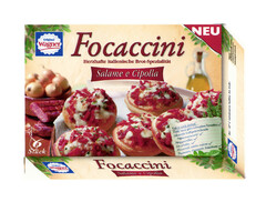 Focaccini Herzhafte italienische Brot-Spezialität