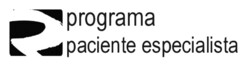 programa paciente especialista