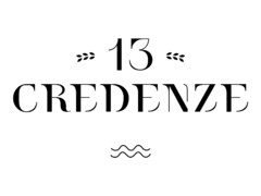 13 CREDENZE