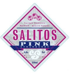 SALITOS PINK STRAWBERRY