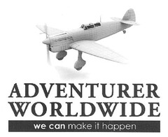 ADVENTURER WORLDWIDE WE CAN MAKE IT HAPPEN