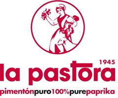 la pastora 1945 pimentónpuro100%purepaprika