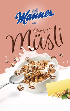 Manner WIEN Knusper Müsli