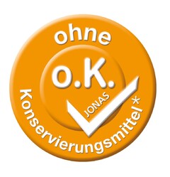 JONAS ohne Konservierungsmittel* o.K.