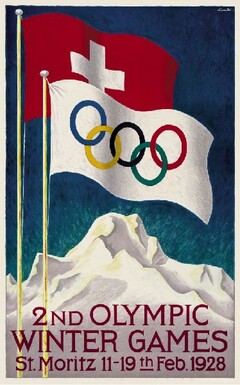 2nd OLYMPIC WINTER GAMES St. MORITZ 11-19th Feb.1928
