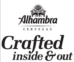 ALHAMBRA CERVEZAS CRAFTED INSIDE & OUT