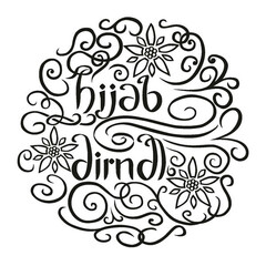 hijab dirndl