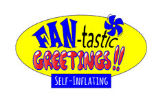 FAN-tastic GREETINGS!! SELF-INFLATING