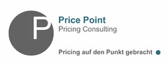 Price Point Pricing Consulting Pricing auf den Punkt gebracht