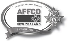 AFFCO NEW ZEALAND PRODUCT OF NEW ZEALAND ESTABLISHED  1904