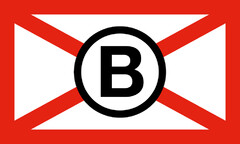 B