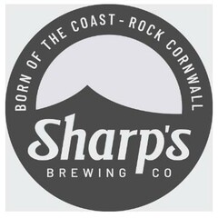 BORN OF THE COAST - ROCK CORNWALL Sharp's BREWING CO