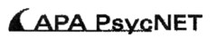 APA PsycNET