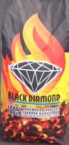 BLACK DIAMOND 100% HARDWOOD CHARCOAL CHARBON DE BOIS DUR