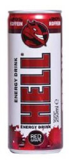 HELL Energy Drink Red Grape