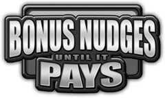 BONUS NUDGES UNTIL IT PAYS