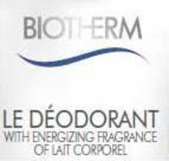 BIOTHERM LE DEODORANT WITH ENERGIZING FRAGRANCE OF LAIT CORPOREL