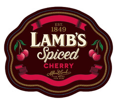 EST. 1849 LAMB'S Spiced CHERRY Alfred Lamb THE NAME FOR RUM
