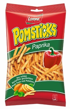 Pomsticks Paprika