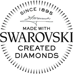 MADE WITH SWAROVSKI CREATED DIAMONDS SINCE 1895