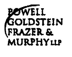 POWELL GOLDSTEIN FRAZER & MURPHY LLP