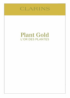 CLARINS Plant Gold L'OR DES PLANTES