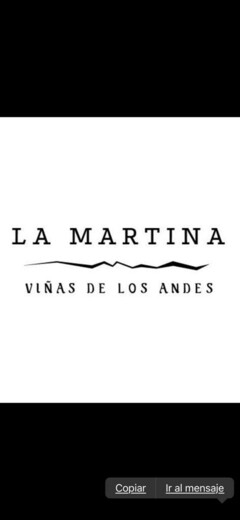 LA MARTIΝΑ VIÑAS DE LOS ANDES