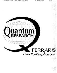 Quantum RESEARCH FERRARIS CardioRespiratory