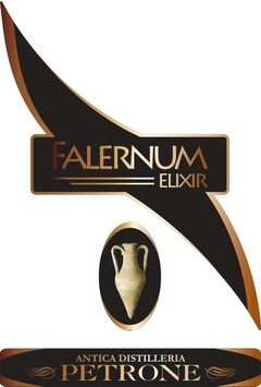 FALERNUM ELIXIR ANTICA DISTILLERIA PETRONE