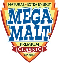 NATURAL EXTRA ENERGY MEGA MALT PREMIUM CLASSIC IMPORTED