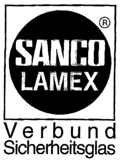 SANCO LAMEX Verbund Sicherheitsglas