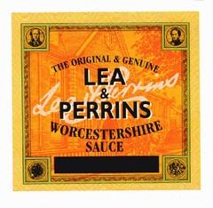 LEA & PERRINS THE ORIGINAL & GENUINE WORCESTERSHIRE SAUCE